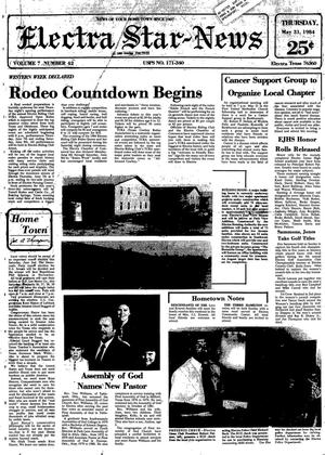 Electra Star-News (Electra, Tex.), Vol. 7, No. 42, Ed. 1 Thursday, May 31, 1984