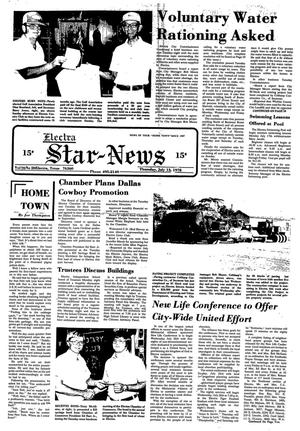 Electra Star-News (Electra, Tex.), Vol. 70, No. 50, Ed. 1 Thursday, July 13, 1978