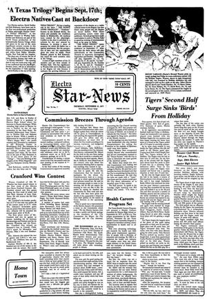 Electra Star-News (Electra, Tex.), Vol. 70, No. 7, Ed. 1 Thursday, September 15, 1977