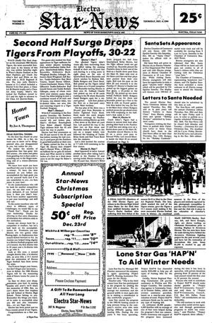 Electra Star-News (Electra, Tex.), Vol. 78, No. 16, Ed. 1 Thursday, December 6, 1984