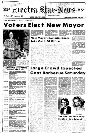 Electra Star-News (Electra, Tex.), Vol. 81, No. 39, Ed. 1 Thursday, May 12, 1988