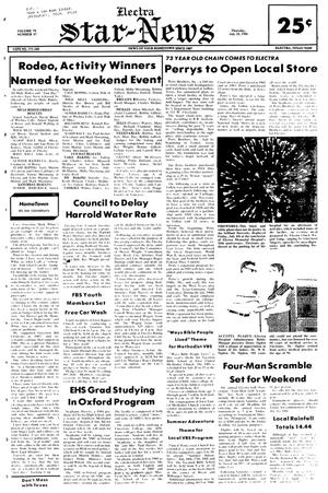 Electra Star-News (Electra, Tex.), Vol. 79, No. 47, Ed. 1 Thursday, July 10, 1986