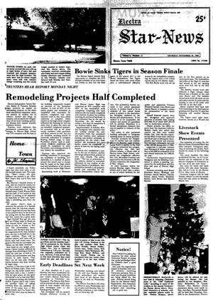 Electra Star-News (Electra, Tex.), Vol. 74, No. 15, Ed. 1 Thursday, November 20, 1980