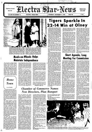 Electra Star-News (Electra, Tex.), Vol. 69, No. 15, Ed. 1 Thursday, November 11, 1976