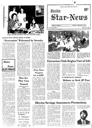 Electra Star-News (Electra, Tex.), Vol. 75, No. 25, Ed. 1 Thursday, February 4, 1982