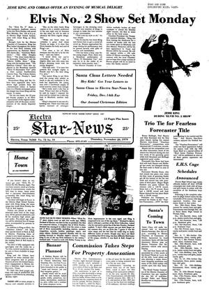 Electra Star-News (Electra, Tex.), Vol. 73, No. 17, Ed. 1 Thursday, November 29, 1979