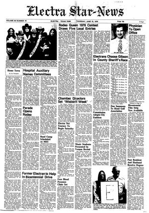 Electra Star-News (Electra, Tex.), Vol. 68, No. 44, Ed. 1 Thursday, June 10, 1976