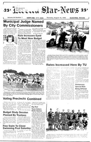 Electra Star-News (Electra, Tex.), Vol. 84, No. 1, Ed. 1 Thursday, August 16, 1990