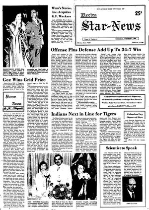 Electra Star-News (Electra, Tex.), Vol. 74, No. 9, Ed. 1 Thursday, October 9, 1980