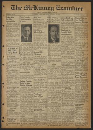 The McKinney Examiner (McKinney, Tex.), Vol. 53, No. 52, Ed. 1 Thursday, October 19, 1939