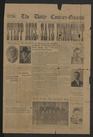 The Daily Courier-Gazette (Mckinney, Tex.), Vol. 26, Ed. 1 Friday, November 17, 1922