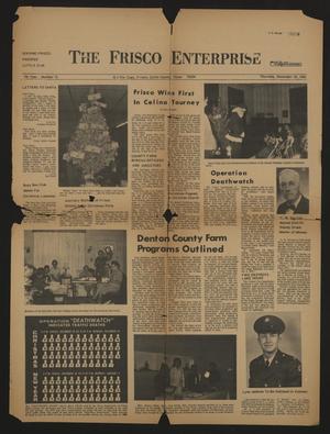 Primary view of object titled 'The Frisco Enterprise (Frisco, Tex.), Vol. 7, No. 15, Ed. 1 Thursday, December 22, 1966'.