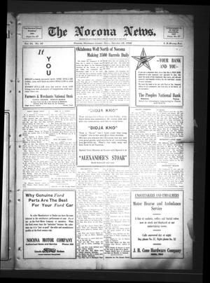 Primary view of object titled 'The Nocona News. (Nocona, Tex.), Vol. 20, No. 20, Ed. 1 Friday, October 23, 1925'.