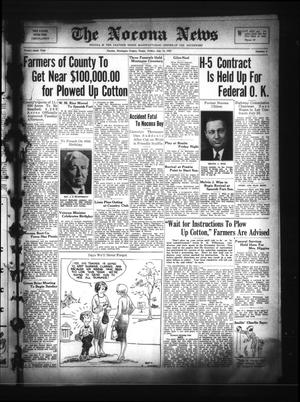 Primary view of object titled 'The Nocona News (Nocona, Tex.), Vol. 29, No. 5, Ed. 1 Friday, July 14, 1933'.