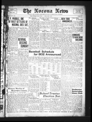 The Nocona News (Nocona, Tex.), Vol. 27, No. 43, Ed. 1 Friday, April 1, 1932