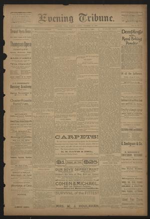 Evening Tribune. (Galveston, Tex.), Vol. 10, No. 7, Ed. 1 Tuesday, November 12, 1889