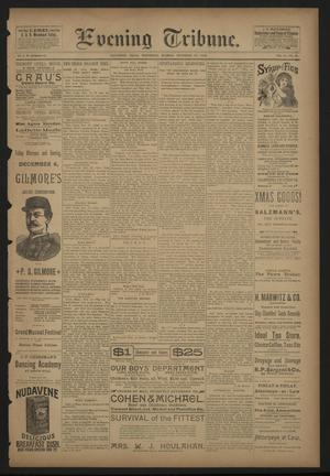 Evening Tribune. (Galveston, Tex.), Vol. 10, No. 20, Ed. 1 Wednesday, November 27, 1889