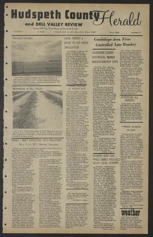 Primary view of object titled 'Hudspeth County Herald and Dell Valley Review (Dell City, Tex.), Vol. 15, No. 44, Ed. 1 Friday, July 23, 1971'.