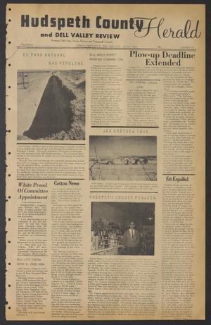 Hudspeth County Herald and Dell Valley Review (Dell City, Tex.), Vol. 13, No. 23, Ed. 1 Friday, February 7, 1969