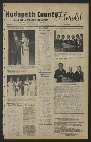 Hudspeth County Herald and Dell Valley Review (Dell City, Tex.), Vol. 16, No. 8, Ed. 1 Friday, November 19, 1971