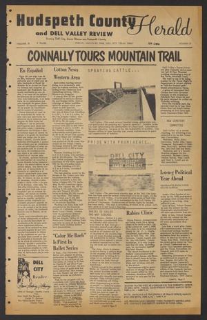 Primary view of object titled 'Hudspeth County Herald and Dell Valley Review (Dell City, Tex.), Vol. 12, No. 31, Ed. 1 Friday, March 29, 1968'.