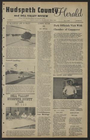 Primary view of object titled 'Hudspeth County Herald and Dell Valley Review (Dell City, Tex.), Vol. 15, No. 48, Ed. 1 Friday, August 27, 1971'.