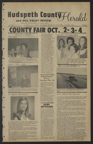 Hudspeth County Herald and Dell Valley Review (Dell City, Tex.), Vol. 15, No. 4, Ed. 1 Friday, September 25, 1970