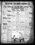 Newspaper: Denton Record-Chronicle. (Denton, Tex.), Vol. 20, No. 275, Ed. 1 Wedn…