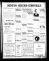 Newspaper: Denton Record-Chronicle. (Denton, Tex.), Vol. 19, No. 264, Ed. 1 Tues…