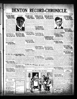 Denton Record-Chronicle. (Denton, Tex.), Vol. 20, No. 140, Ed. 1 Saturday, January 24, 1920