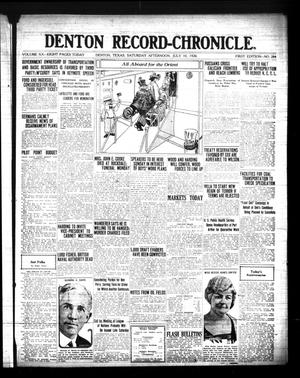 Denton Record-Chronicle. (Denton, Tex.), Vol. 20, No. 284, Ed. 1 Saturday, July 10, 1920