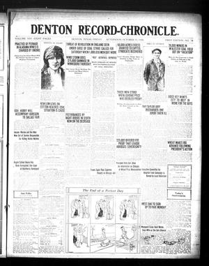 Denton Record-Chronicle. (Denton, Tex.), Vol. 21, No. 54, Ed. 1 Friday, October 15, 1920
