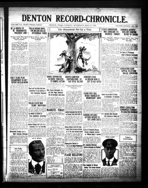 Denton Record-Chronicle. (Denton, Tex.), Vol. 20, No. 244, Ed. 1 Tuesday, May 25, 1920