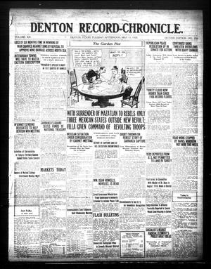 Denton Record-Chronicle. (Denton, Tex.), Vol. 20, No. 232, Ed. 1 Tuesday, May 11, 1920