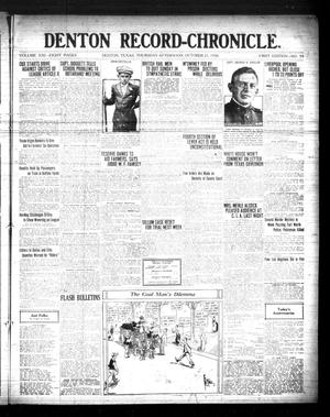 Denton Record-Chronicle. (Denton, Tex.), Vol. 21, No. 59, Ed. 1 Thursday, October 21, 1920