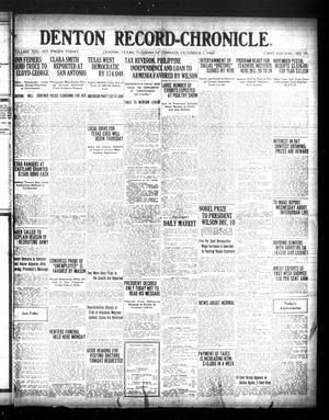 Denton Record-Chronicle. (Denton, Tex.), Vol. 21, No. 99, Ed. 1 Tuesday, December 7, 1920