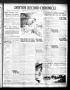 Newspaper: Denton Record-Chronicle (Denton, Tex.), Vol. 22, No. 20, Ed. 1 Wednes…