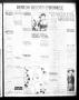 Thumbnail image of item number 1 in: 'Denton Record-Chronicle (Denton, Tex.), Vol. 22, No. 129, Ed. 1 Thursday, January 11, 1923'.