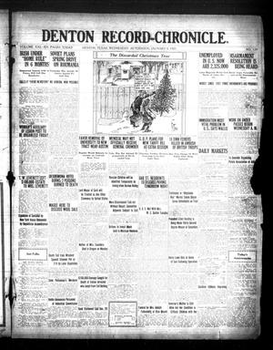 Denton Record-Chronicle. (Denton, Tex.), Vol. 21, No. 124, Ed. 1 Wednesday, January 5, 1921