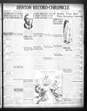 Denton Record-Chronicle (Denton, Tex.), Vol. 22, No. 267, Ed. 1 Thursday, June 21, 1923