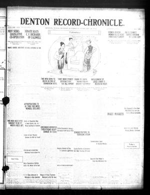 Denton Record-Chronicle. (Denton, Tex.), Vol. 21, No. 158, Ed. 1 Monday, February 14, 1921