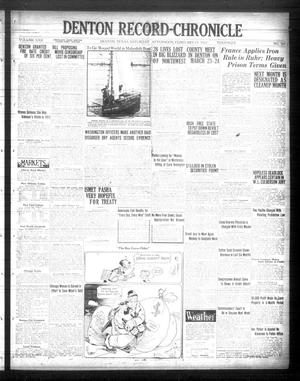 Denton Record-Chronicle (Denton, Tex.), Vol. 22, No. 161, Ed. 1 Saturday, February 17, 1923