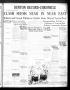 Newspaper: Denton Record-Chronicle (Denton, Tex.), Vol. 22, No. 33, Ed. 1 Thursd…