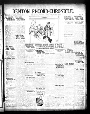Denton Record-Chronicle. (Denton, Tex.), Vol. 21, No. 132, Ed. 1 Friday, January 14, 1921