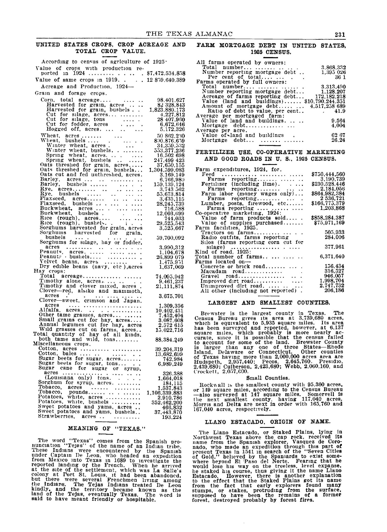 The 1928 Texas Almanac and State Industrial Guide
                                                
                                                    231
                                                