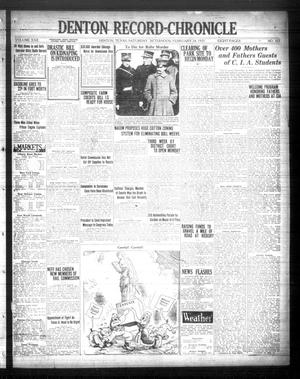 Denton Record-Chronicle (Denton, Tex.), Vol. 22, No. 167, Ed. 1 Saturday, February 24, 1923