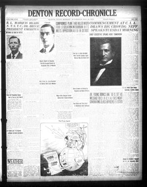 Denton Record-Chronicle (Denton, Tex.), Vol. 22, No. 246, Ed. 1 Monday, May 28, 1923