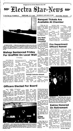 Electra Star-News (Electra, Tex.), Vol. 103, No. 25, Ed. 1 Thursday, January 29, 2009