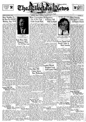 The Electra News (Electra, Tex.), Vol. 27, No. 49, Ed. 1 Thursday, August 9, 1934