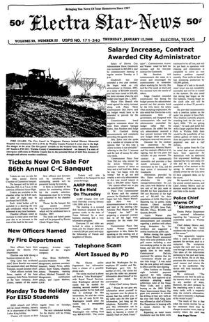 Electra Star-News (Electra, Tex.), Vol. 99, No. 22, Ed. 1 Thursday, January 12, 2006